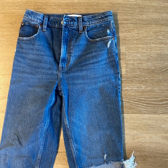 Abercrombie & Fitch the 90's straight leg high rise jean - Picture 4 of 5